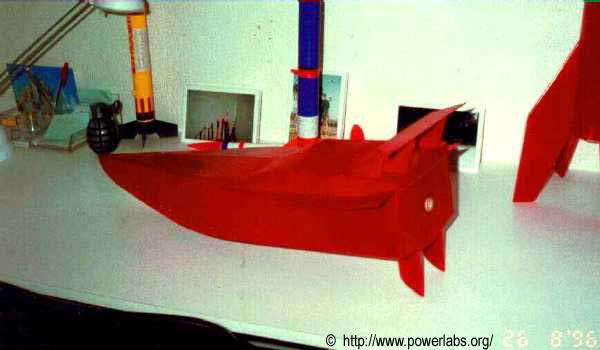 Rocket boat.