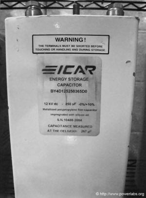 ICAR Pulse Discharge Capacitor