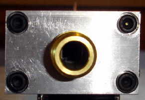 Air inlet bolted into gun...