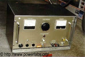 Variable regulated LASER power supply.