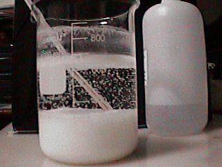 Washing and neutralizing acid on nitromannitol.