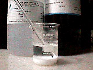 Precipitated Silver Oxalate.